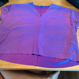 Zara purple blouse